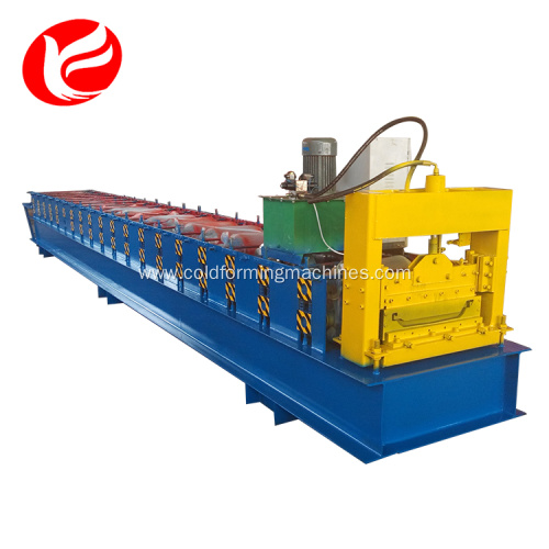 Steel joint hidden metal panel roll forming machine